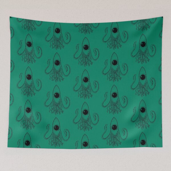 Item preview, Green Squid designed and sold by Owl-n-bear.