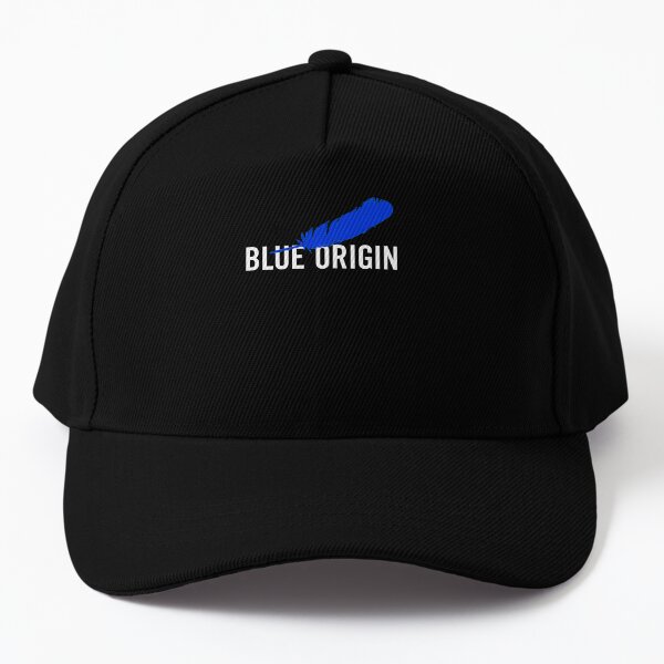 Blue Origin Logo - Blue And White Baseball Cap