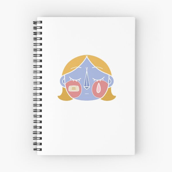 Item preview, Symmetrical girl face simple colors designed and sold by cyelpeach.