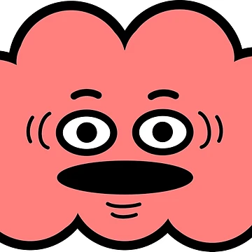 Imagen de la obra Scared Pink Medium de BumpyBuddy