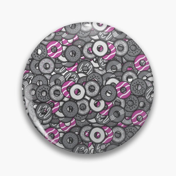 Item preview, Strawberry pink Donut pattern designed and sold by Donutlovers.