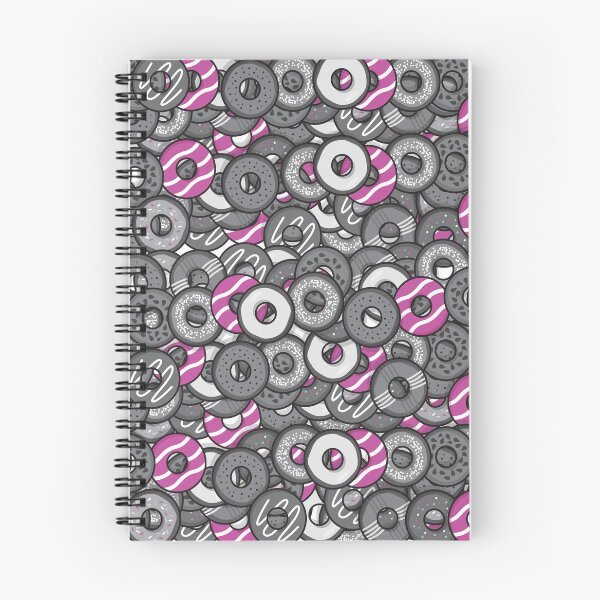 Item preview, Strawberry pink Donut pattern designed and sold by Donutlovers.