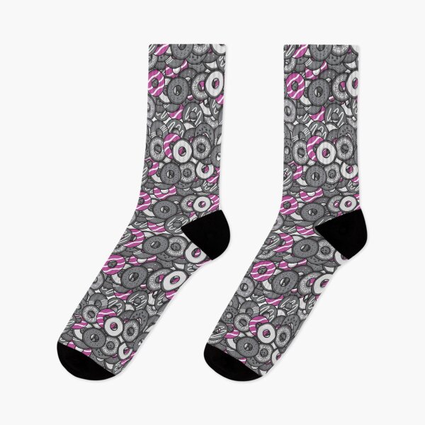 Item preview, Strawberry pink Donut pattern designed and sold by Donutlovers.