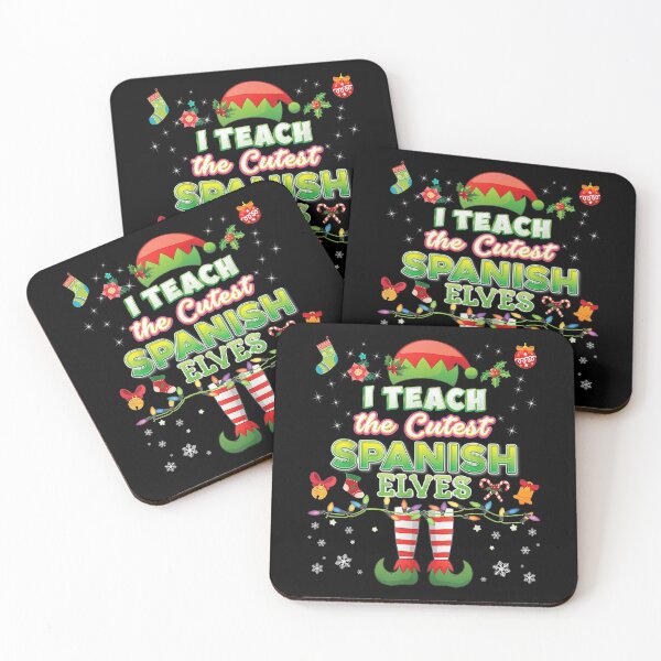 Item preview,  Teach Cutest Spanish Elves Teacher Christmas Elf Suit designed and sold by olivee79.