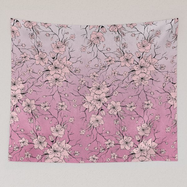 Item preview, Cherry Blossoms With Ombre Sky designed and sold by Vimbuy.
