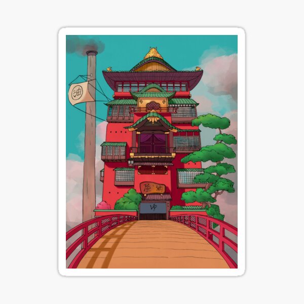 the bathhouse Sticker