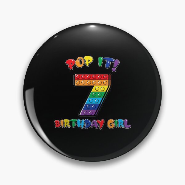 Item preview,  Birthday Pop Girl Fidget 7th Party designed and sold by olivee79.
