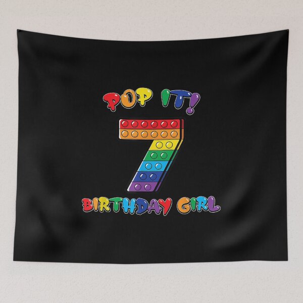 Item preview,  Birthday Pop Girl Fidget 7th Party designed and sold by olivee79.