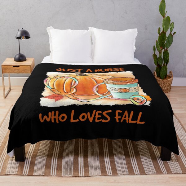 Item preview, Just Nurse Who Loves Fall Autum Pumpkin Spice Thankgiving designed and sold by olivee79.