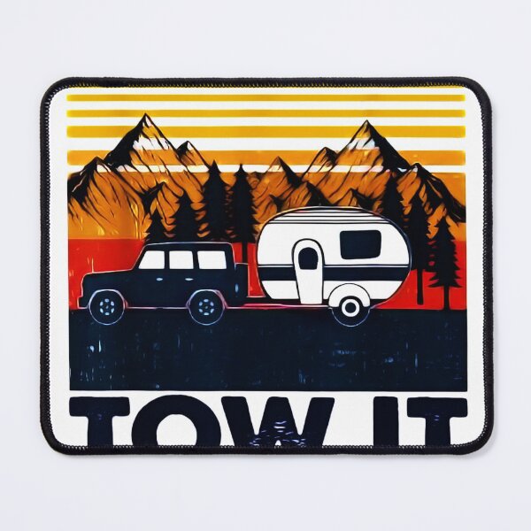 Item preview, Im sexy and I tow it Funny Caravan Camping RV Trailer designed and sold by LISArchitect.