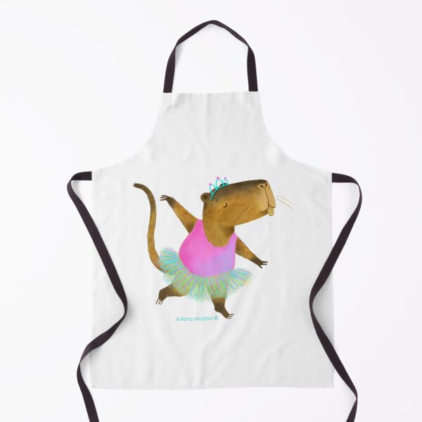 Item preview, Capybara / Nutria dancing ballet designed and sold by julianamotzko.