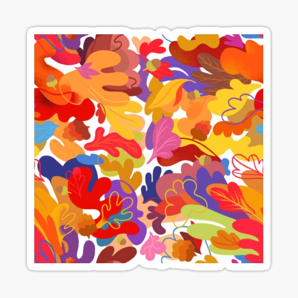 Field of colors n2 Autumn Sticker