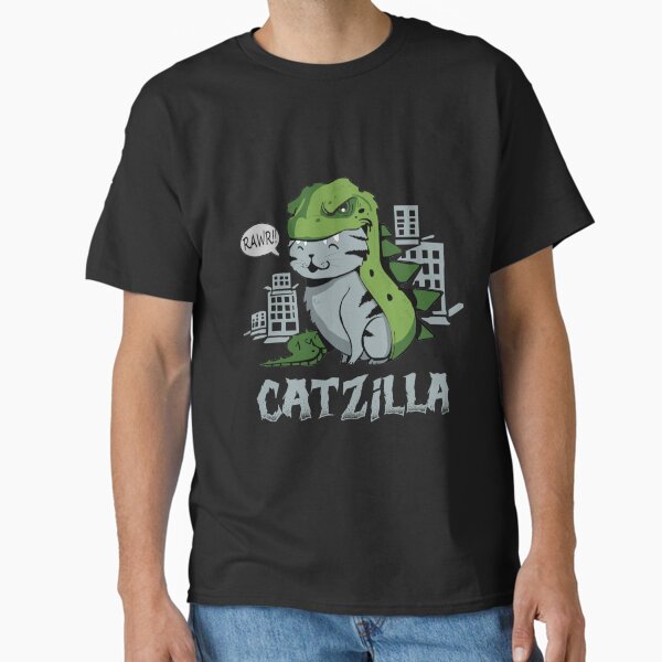 Item preview, catzilla funny kitty for cat lovers kids T-shirt| Perfect Gift designed and sold by heathesvan.