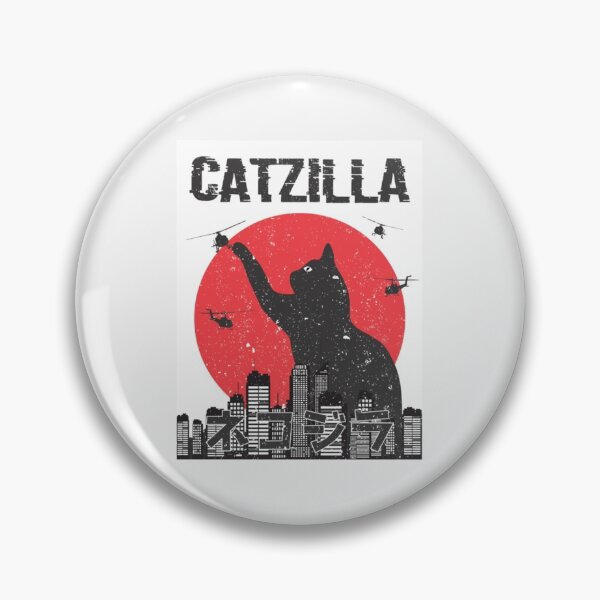 Item preview, Catzilla Japanese| Perfect Gift designed and sold by heathesvan.