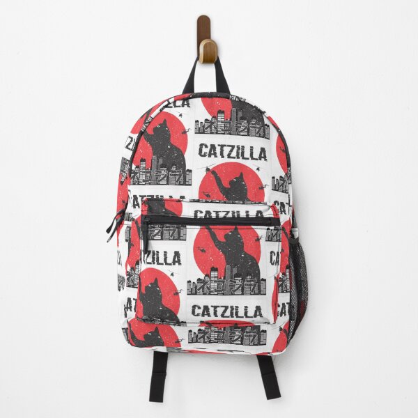 Vista previa del artículo con la obra «Catzilla Japanese | Regalo perfecto», diseñado y vendido por heathesvan.