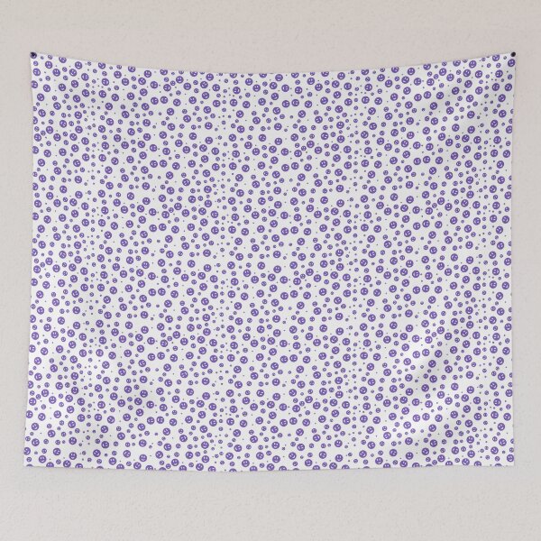 Item preview, Purple Smiley Faces designed and sold by Cooper Lynn Designs.