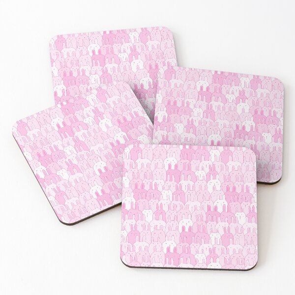 Item preview, Cute pink rabbit pattern designed and sold by Zoef-Design.