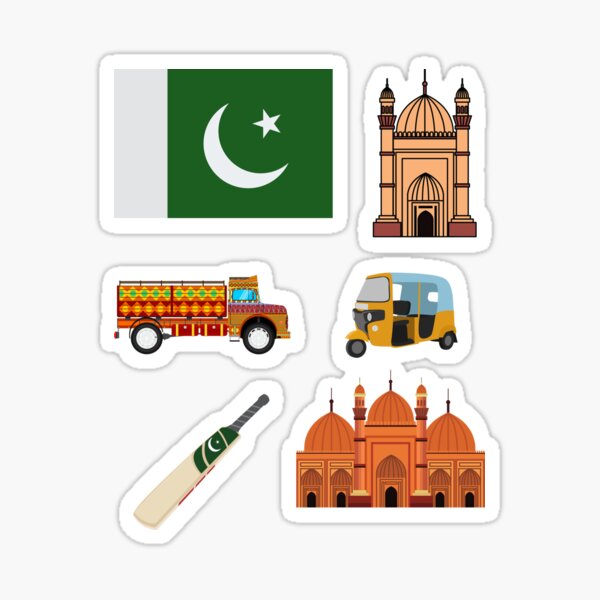 Pakistan sticker pack Sticker