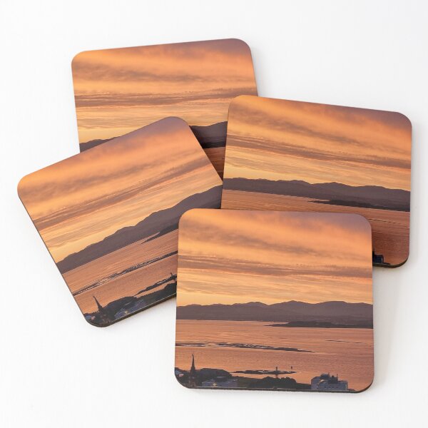 Artikelvorschau, Sonnenuntergang in Port Glasgow entworfen und verkauft von PortPrints.
