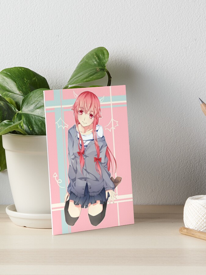 Mirai Nikki - logo Canvas Print for Sale by BaryonyxStore