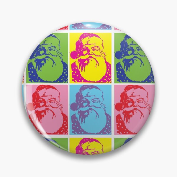 Item preview, Santa Pop art Merry Christmas designed and sold by aapshop.