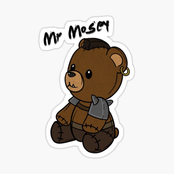 Mr. Mosey Sticker