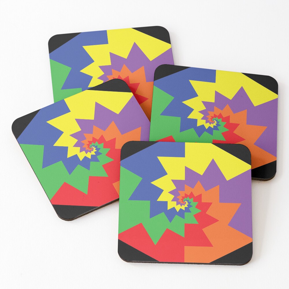 Item preview, Coasters (Set of 4) designed and sold by InfinitePathArt.