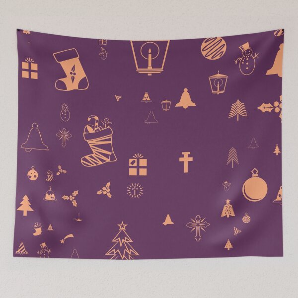 Item preview, Christmas doodles designed and sold by aapshop.