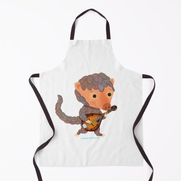 Item preview, Pangolin playing a mandolin designed and sold by julianamotzko.