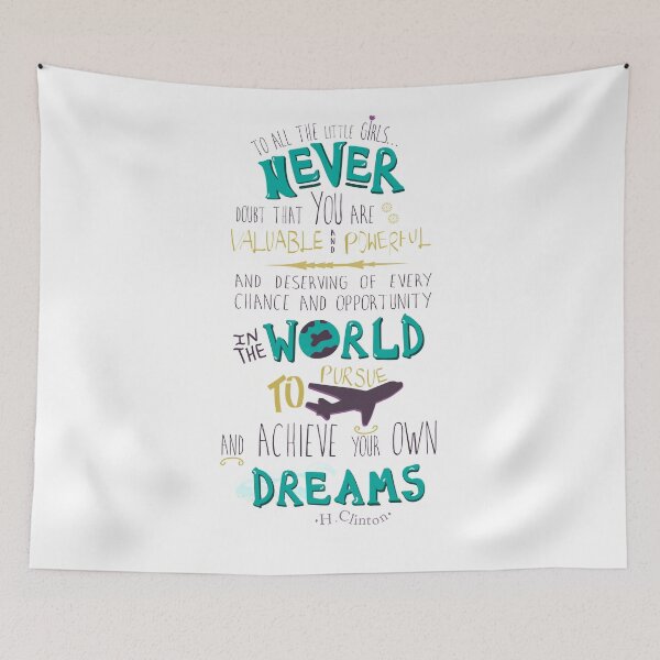 Item preview, Hillary Clinton Quote designed and sold by jehnner.