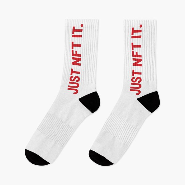 Item preview, Just NFT It (Red on White) designed and sold by STUDIO-72.