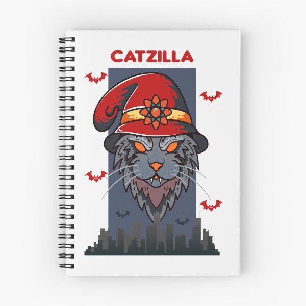 Item preview, Catzilla Kitty Cat Lover Halloween - catzilla halloween gift | Perfect Gift designed and sold by heathesvan.