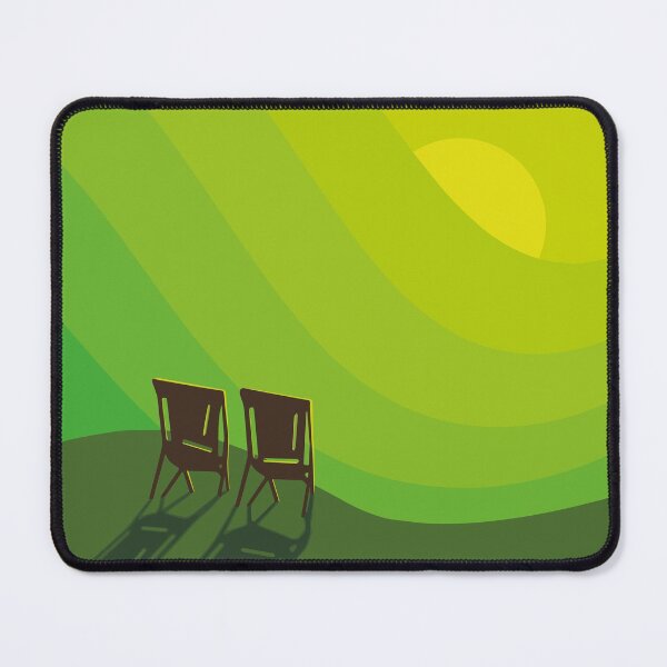 Item preview, Two Empty Chairs Sunbathing designed and sold by blueocan.