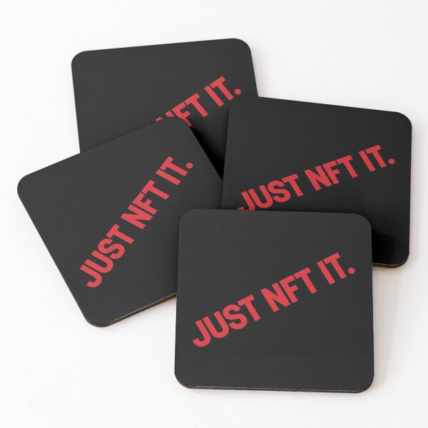 Item preview, Just NFT It (Red on Black) designed and sold by STUDIO-72.