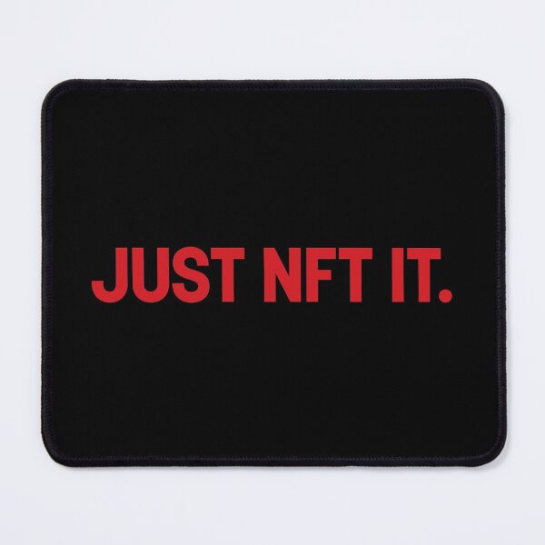 Item preview, Just NFT It (Red on Black) designed and sold by STUDIO-72.