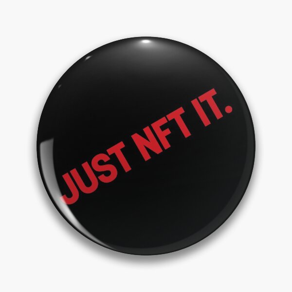 Item preview, Just NFT It (Red on Black) designed and sold by STUDIO-72.