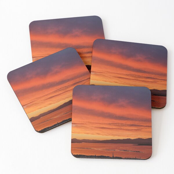 Artikelvorschau, Sonnenuntergang in Port Glasgow entworfen und verkauft von PortPrints.