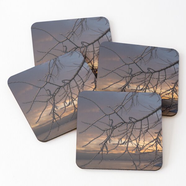 Item preview, A Sunrise Through Icy Branches designed and sold by Georgia Mizuleva.