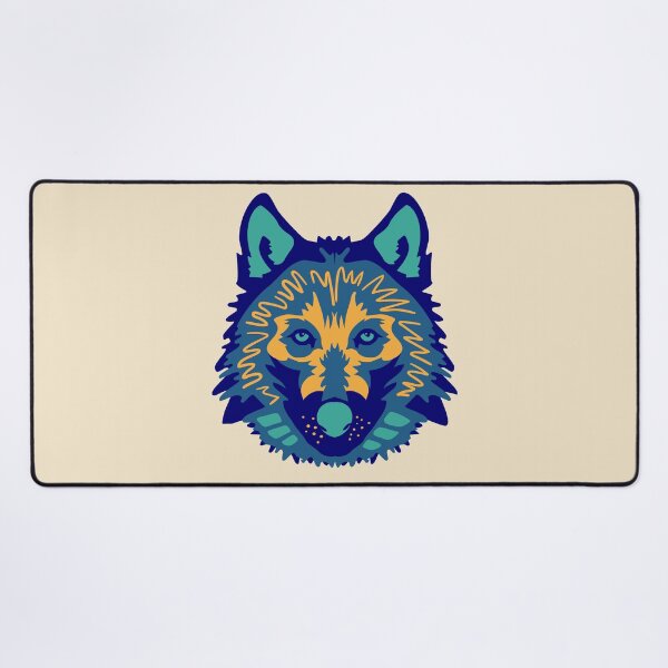 Item preview, Wolf Lover : Cool Colorful Wolf designed and sold by MoaaStore.