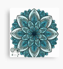 characteristic mandala Canvas Print