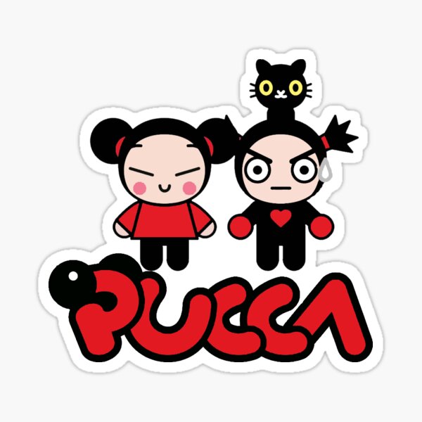 PUCCA GARU STICKER /AUTOCOLLANT OU TRANSFERT TEXTILE VETEMENT T-SHIRT 