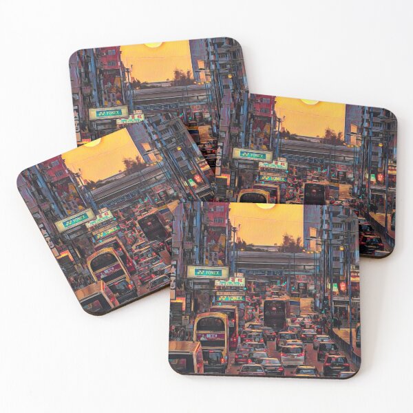 Item preview, Streets of Hong Kong designed and sold by Sofia-Draws.