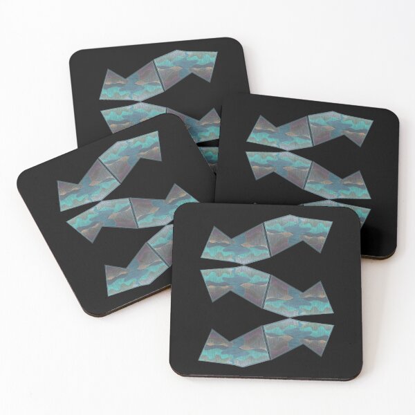 Item preview, Waves collage 1 inverse black designed and sold by Pipyo Studio.