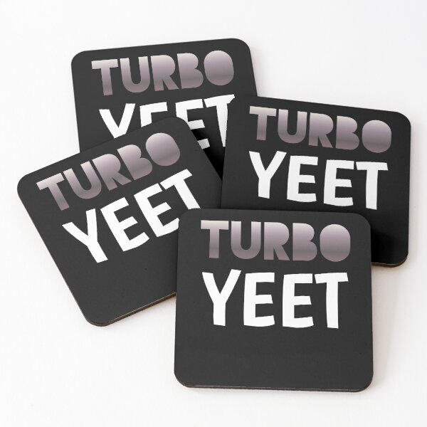 Aperçu de l'œuvre Turbo Yeet - Passionné de voitures de sport - Texte typographique graphique disant - Amoureux des pilotes de voitures de course - créée et vendue par Gaming x Sports.