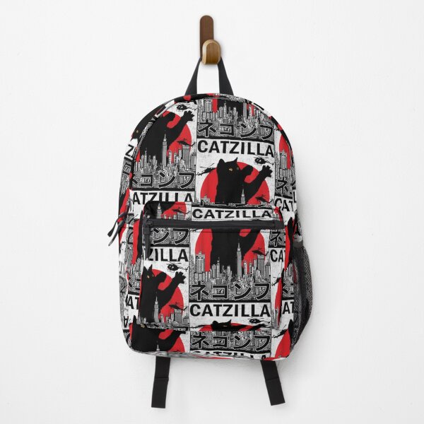 Vista previa del artículo con la obra «Catzilla Japanese | Regalo perfecto», diseñado y vendido por heathesvan.