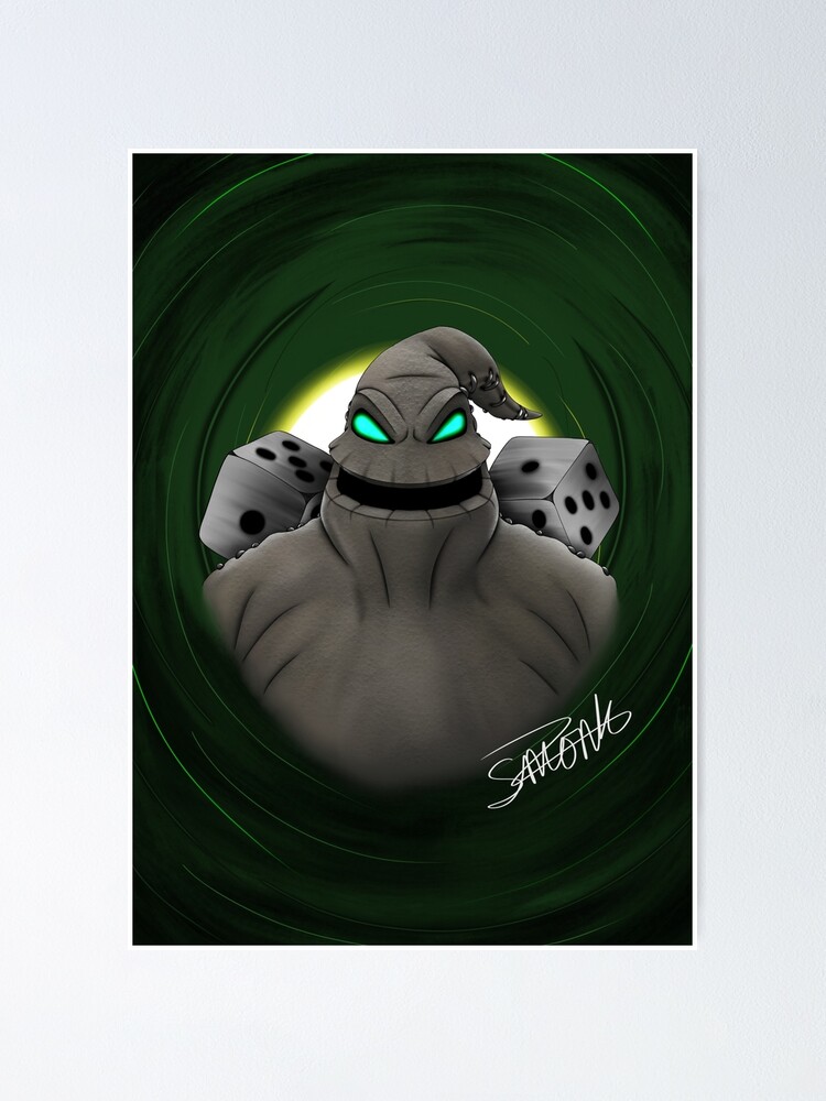 Oogie Boogie Poster for Sale by blacksnowcomics