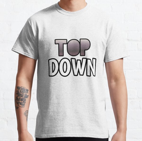 Item preview, Top Down - Sports Cars Enthusiast - Graphic Typographic Text Saying - Race Car Driver Lover -  designed and sold by Gaming x Sports.