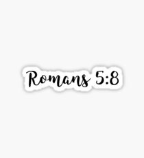 Romans 5:8 Sticker