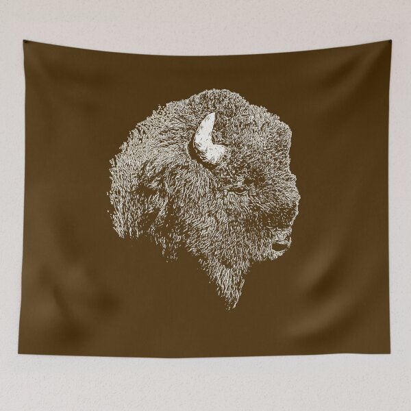 Item preview, Bison portrait 2 designed and sold by Guardi71.