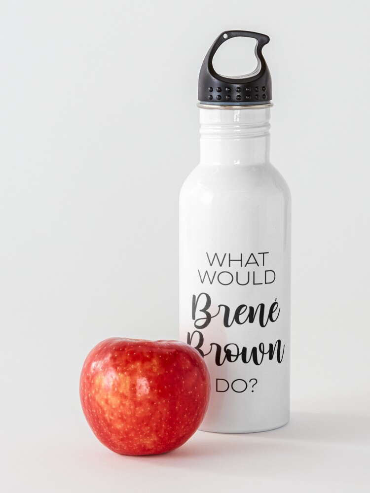 Alternate view of What would Brene Brown do? Water Bottle